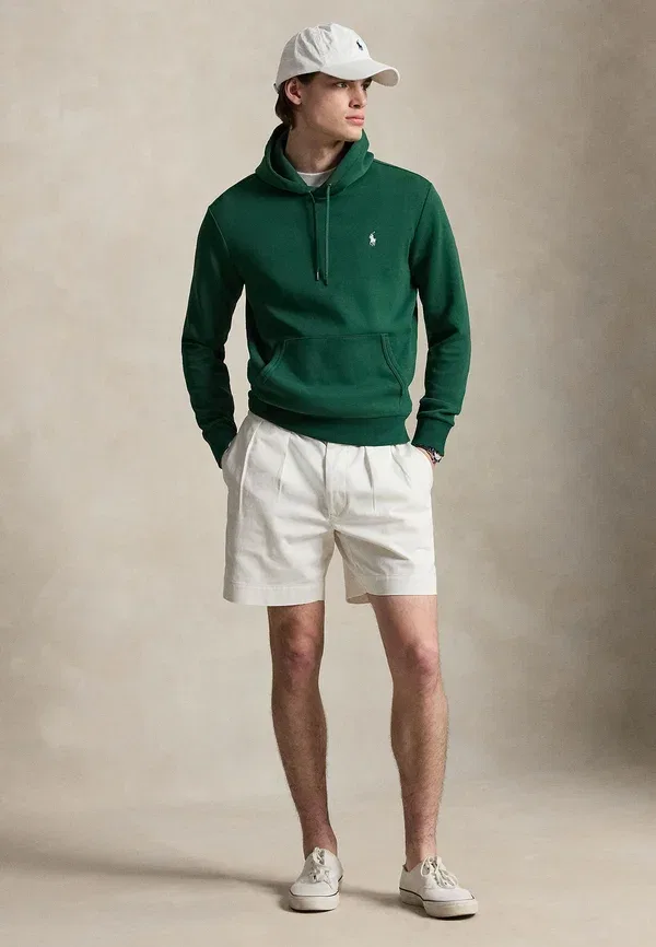 Толстовка с капюшоном двойной вязки Polo Ralph Lauren, новый лес — фото 2