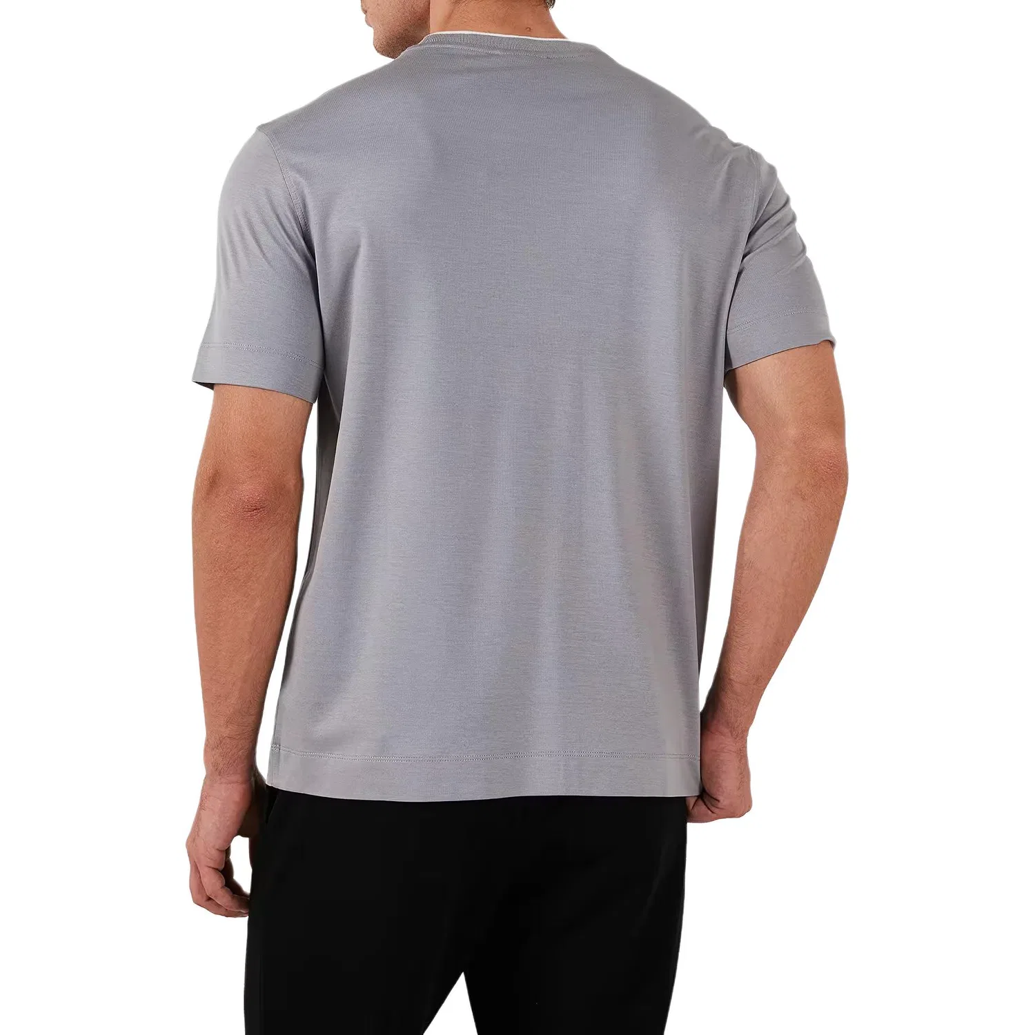 Футболка мужская Gray EMPORIO ARMANI — фото 3