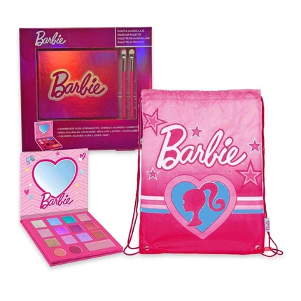 

Детский набор теней для век и блеска для губ, 1 шт Barbie