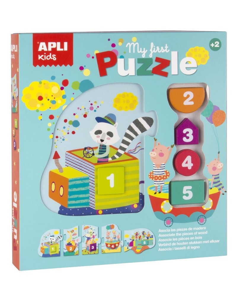 

Мой первый пазл Apli Kids - Поезд