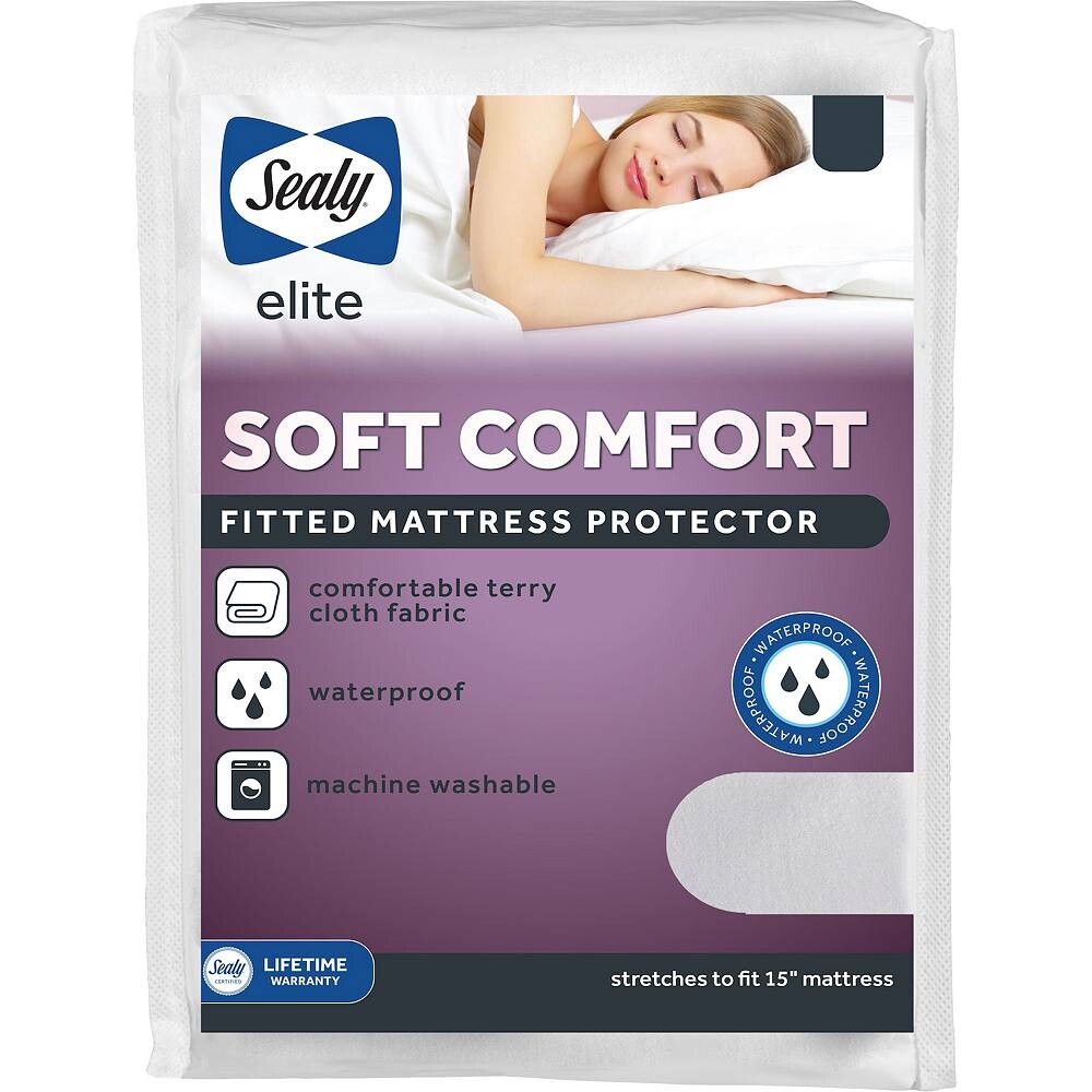 

Водонепроницаемый чехол для матраса Sealy Soft Comfort, белый