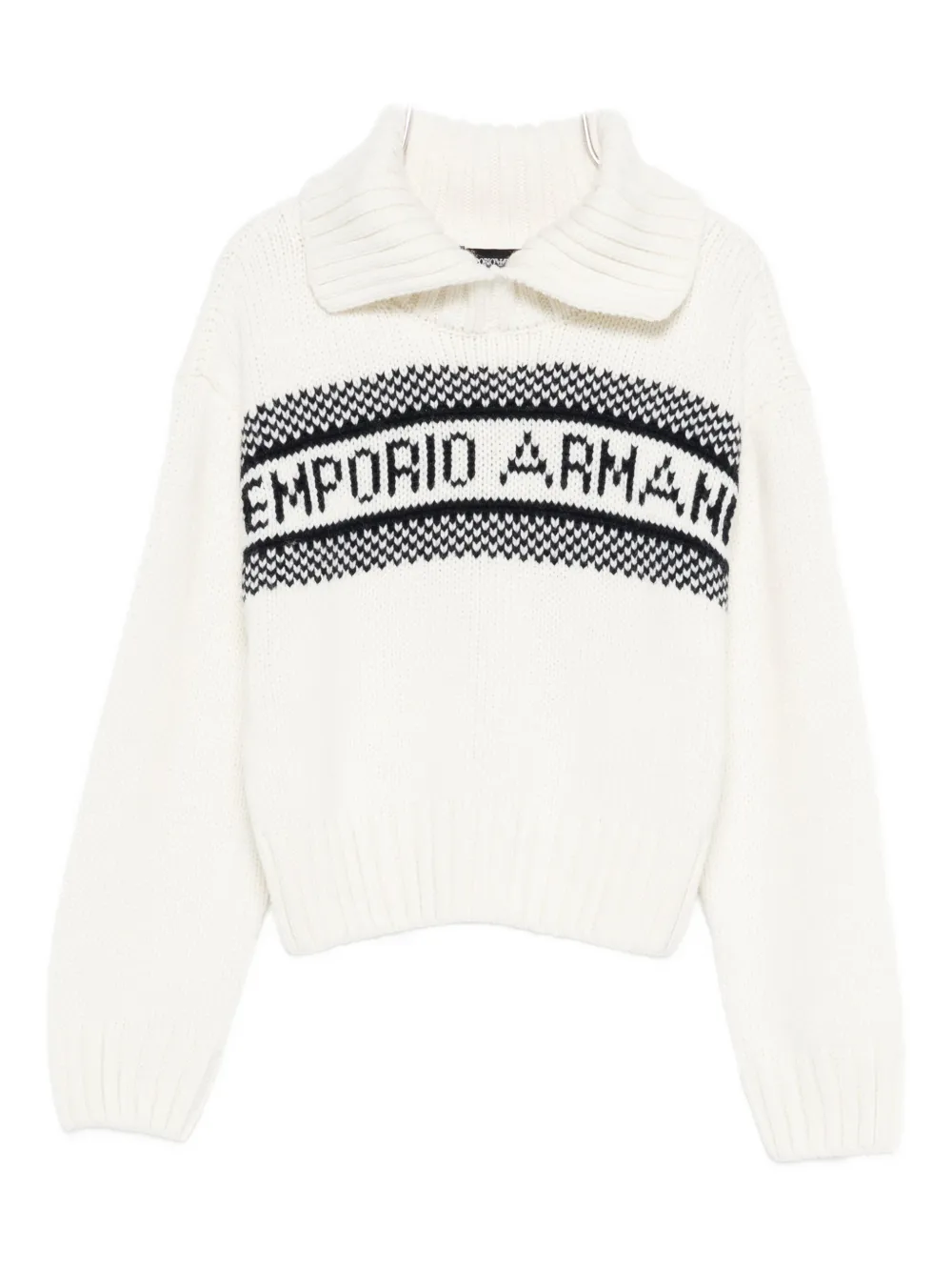 

Рубашка-поло с логотипом Emporio Armani Kids, белый