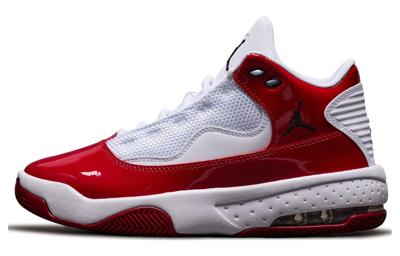 

Детские баскетбольные кроссовки Max Aura 2 Jordan, White/Black/Gym Red/Gym Red