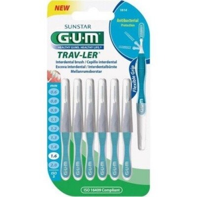 

Трав-Лер, Межзубная щетка 1,6мм Sunstar Gum