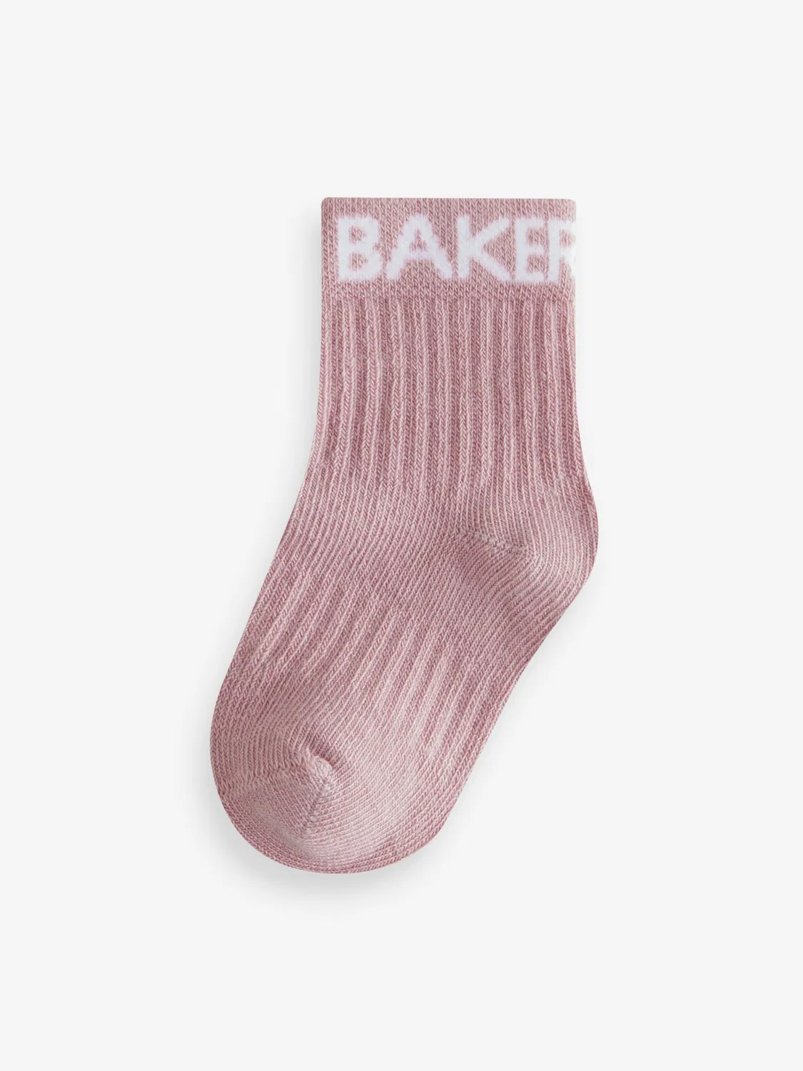 Носки Baker by Ted Baker в сиреневом, розовом и белом цветах — фото 4