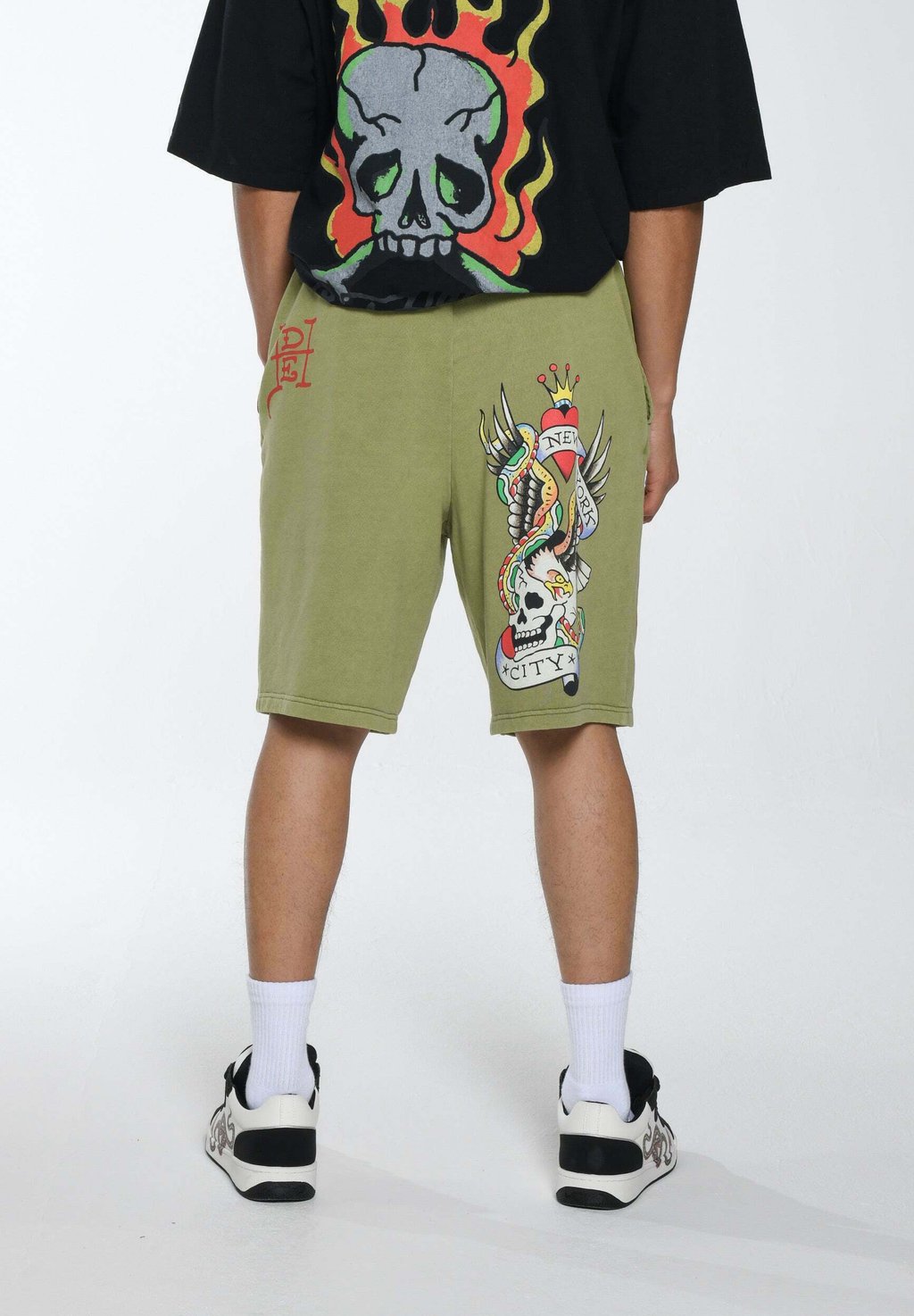 

Спортивные штаны NYC SKULL Ed Hardy, зеленый