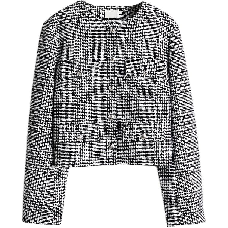 

Куртка женская тёмно-серая H&M