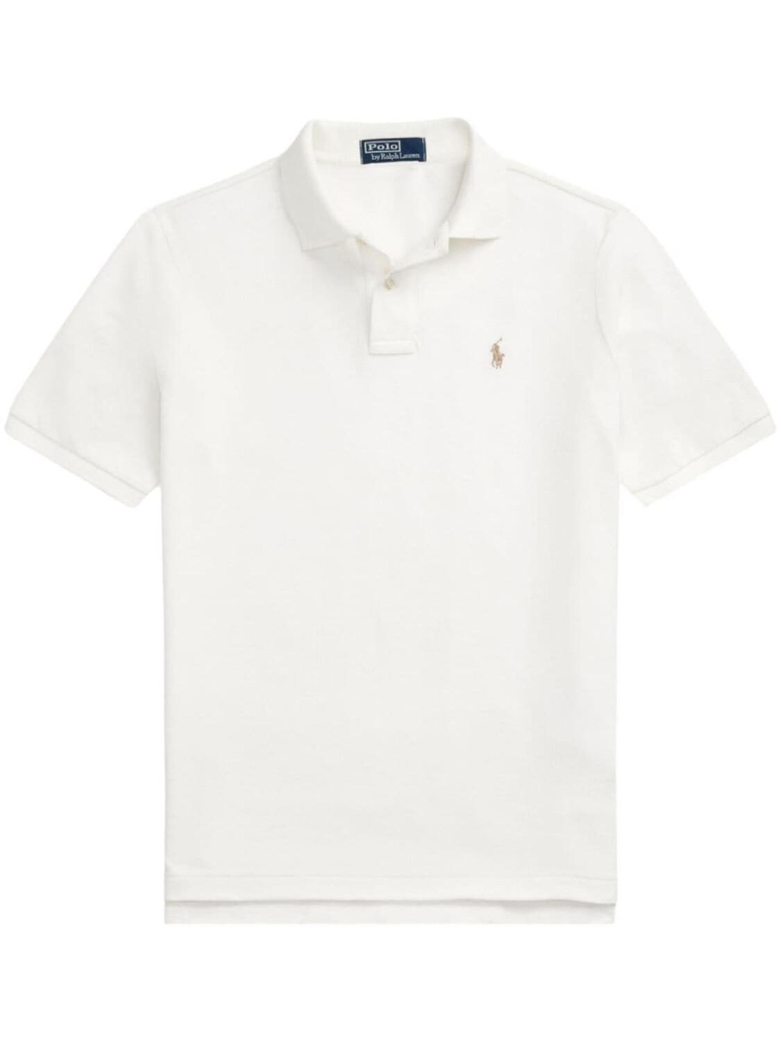 

Рубашка поло с вышивкой Polo Pony Polo Ralph Lauren, бежевый