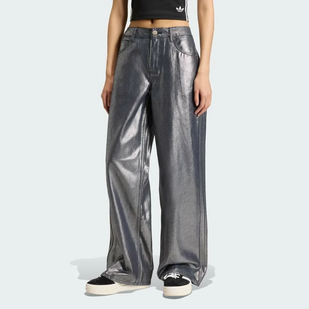 Джинсовые спортивные штаны Firebird Adidas, Silver