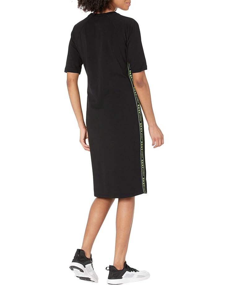 

Платье DKNY Short Sleeve Bodycon Dress w/ Logo Taping, цвет Zest