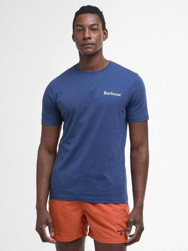 

Футболка с графическим рисунком camber oceana Barbour, цвет Oceana