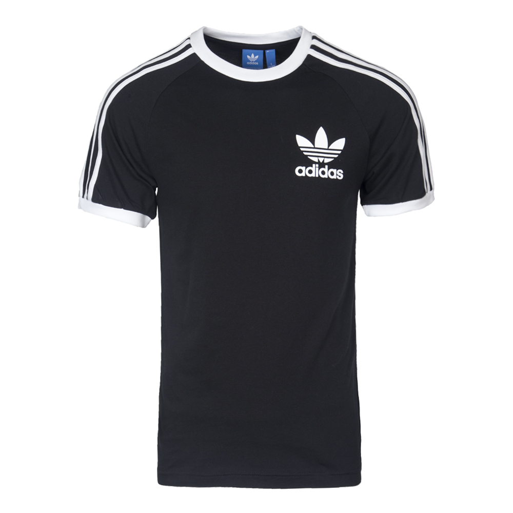Футболка Clover Series черная мужская Adidas Originals — фото 2