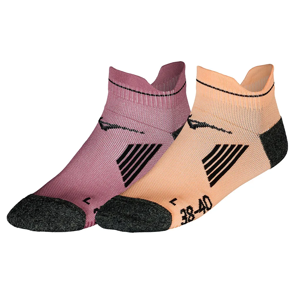 

Носки Mizuno Active Training Mid 2 pairs, оранжевый
