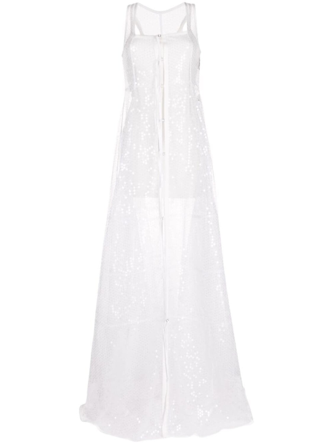 

Jacquemus платье макси La Robe Dentelle, белый