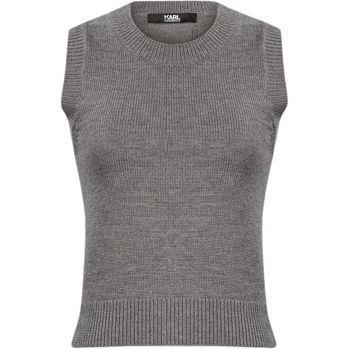 

Топ-майка KARL LAGERFELD FW25 женская KARL LAGERFELD / Karl Lagerfeld Jeans, серый