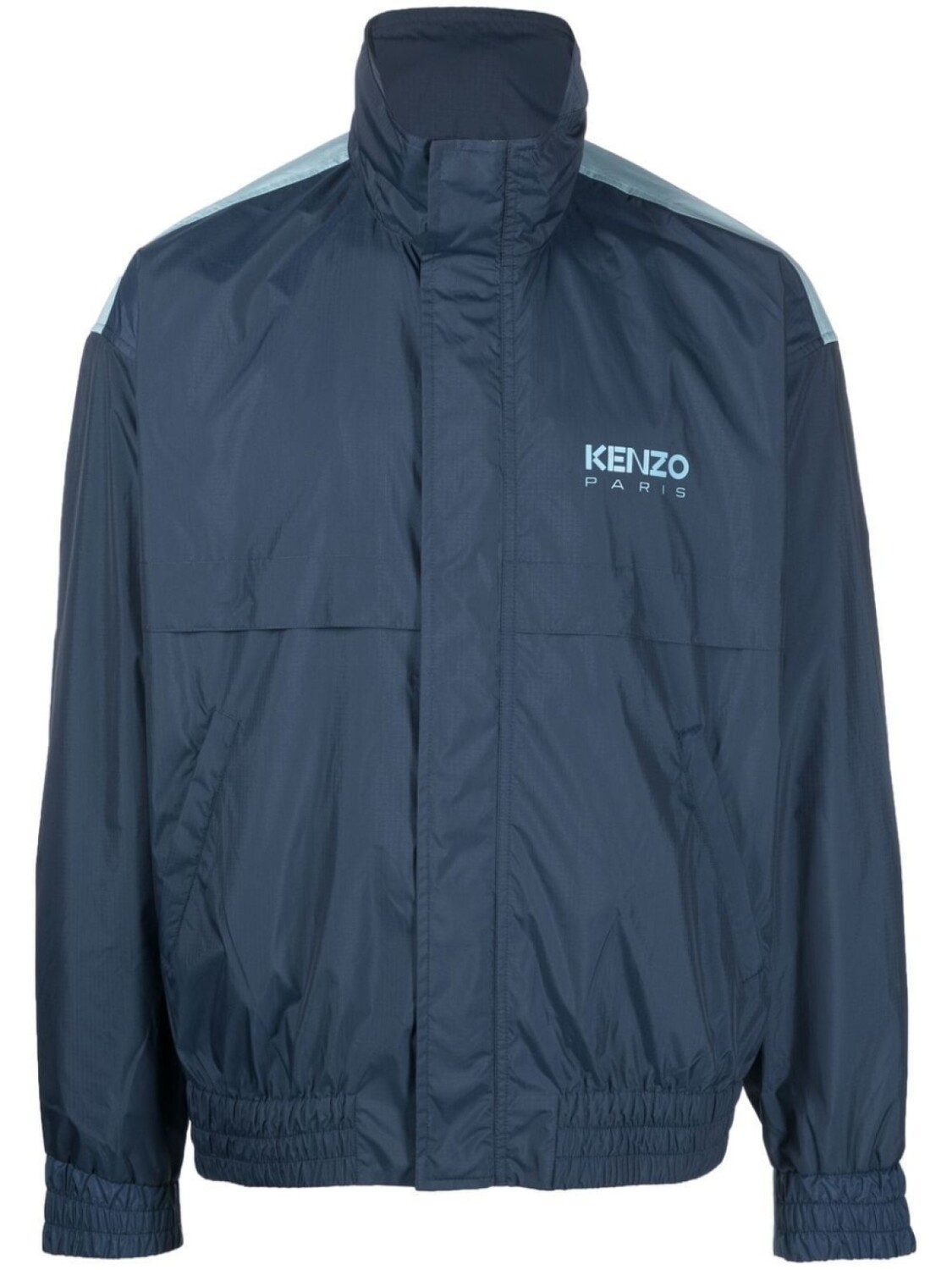 

Kenzo куртка с вышитым логотипом, синий