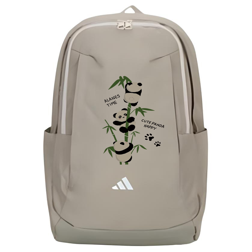 

Adidas Средний унисекс серый рюкзак из ткани, Panda