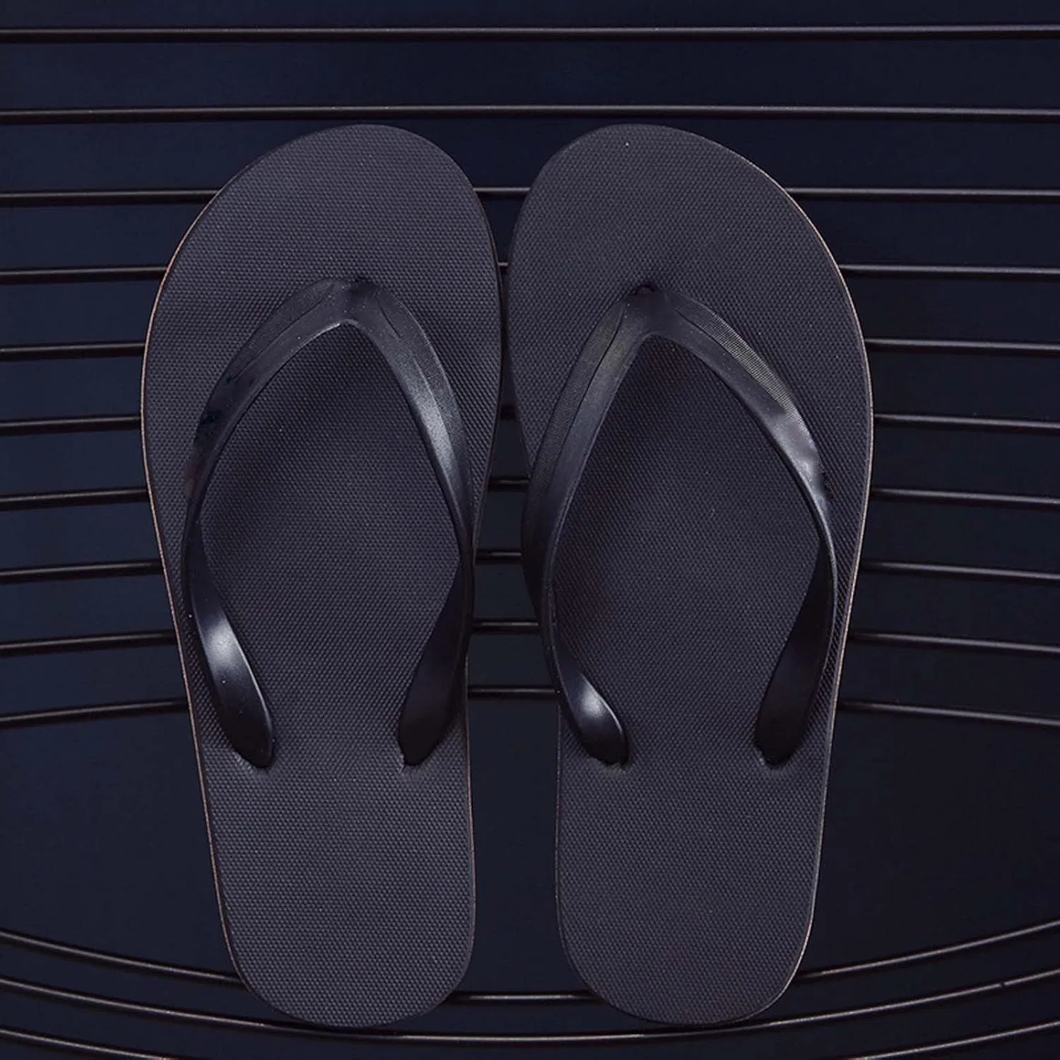 Herren Шлепанцы Surfen Toe Шлепанцы с раздельными носками Damen Kinder Сандалии-стринги унисекс Bequeme Zehentrenner Шлепанцы Купальная обувь Sommerstand Dusche Schwimmen Sport Täglich Draußen Reisen Generisch, Schwarz — фото 3