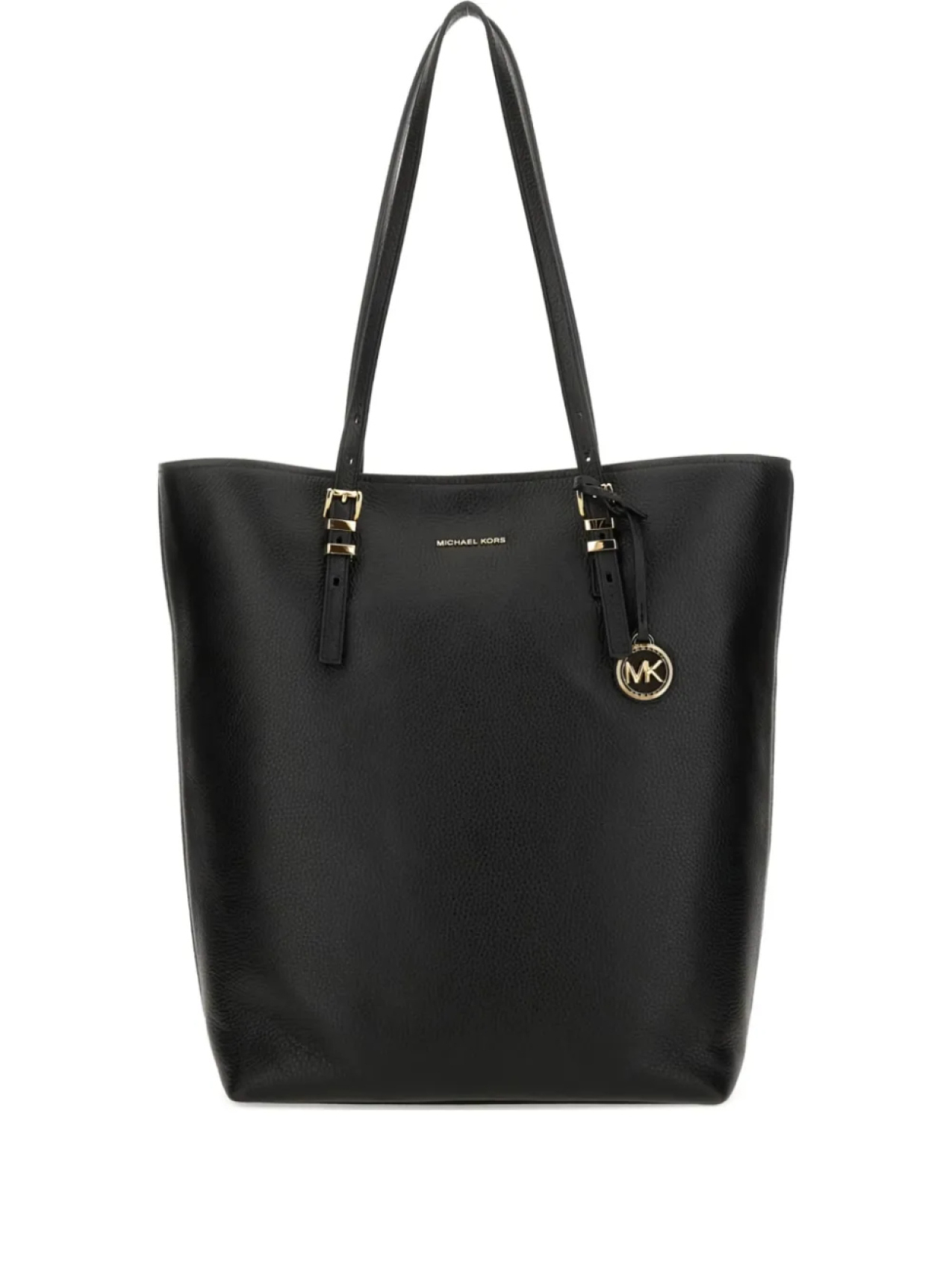 

Сумка-тоут Quinn из текстурированной кожи Michael Michael Kors, черный