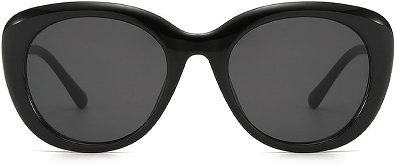 

Ретро круглые солнцезащитные очки для женщин и мужчин, градиентные солнцезащитные очки в стиле 90-х, модные большие солнцезащитные очки с защитой от УФ-излучения UV400 mincl, Black