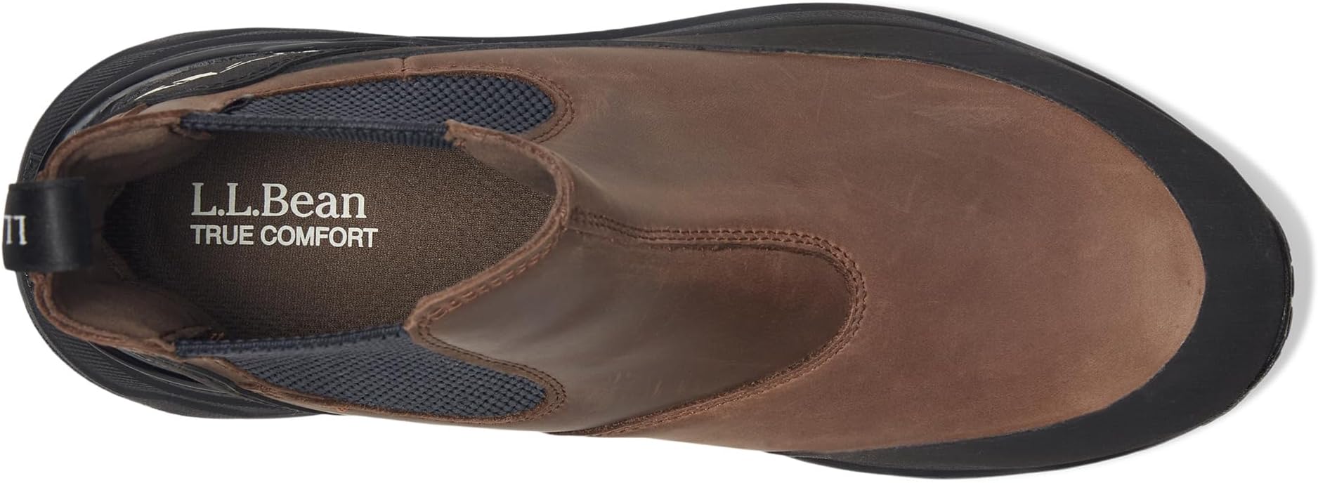 Ботинки L.L.Bean Men's Nextventure Chelsea Boots, Deepest Brown Nubuck/Black — фото 2