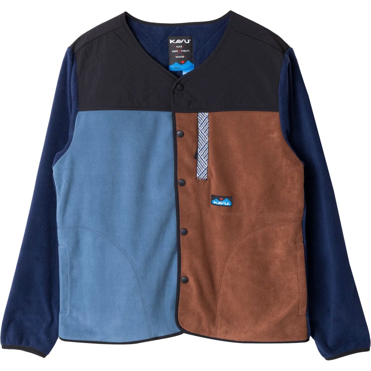 

Брюденэлл куртка на молнии из флиса Kavu, цвет clean slate