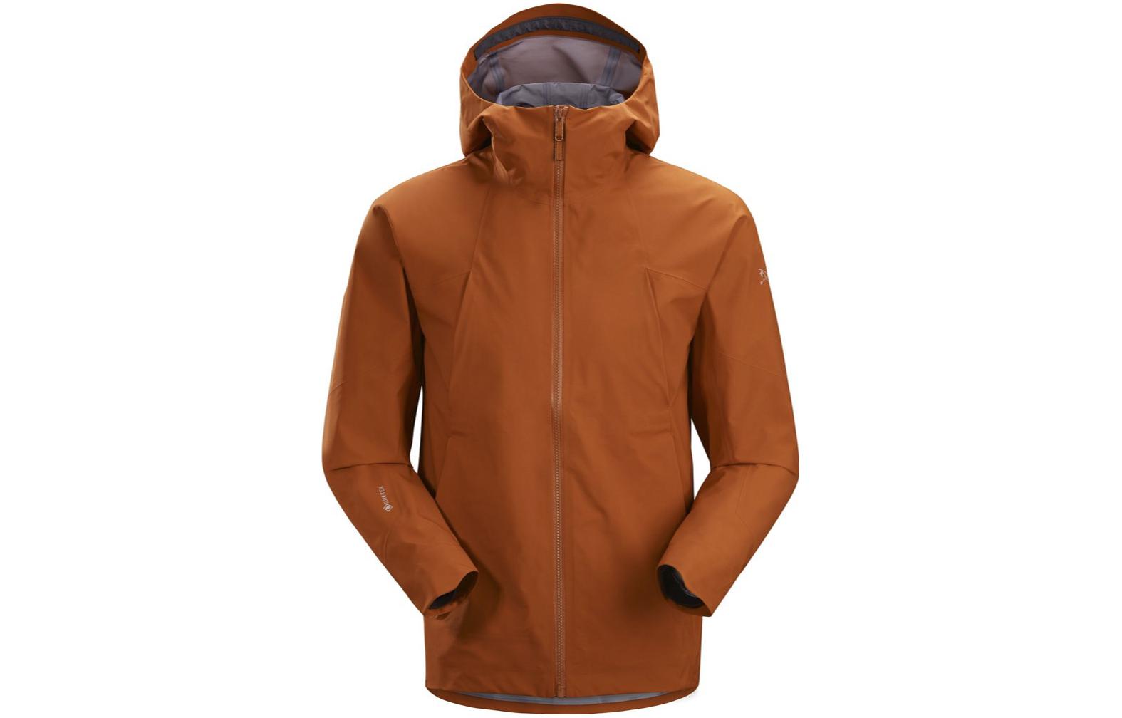 

Arcteryx Водонепроницаемая, ветрозащитная и дышащая ветровка Men's, Agra Brown