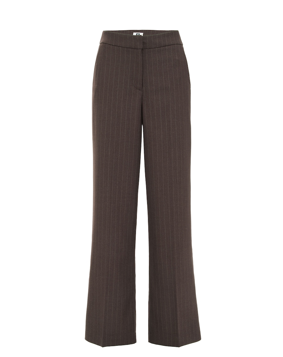 

Обычные брюки WE Fashion, темно-коричневый