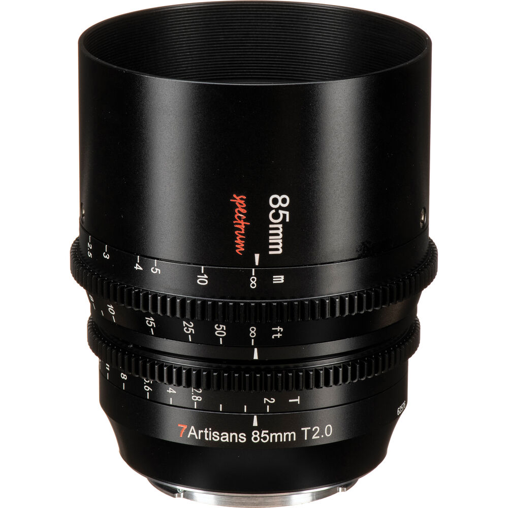

Кинообъектив 7Artisans 85 мм T2.0 Spectrum Prime Cine (крепление RF)