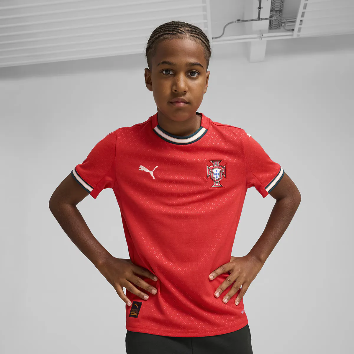 

Puma Portugal 1st Equipment Детская футболка, красный