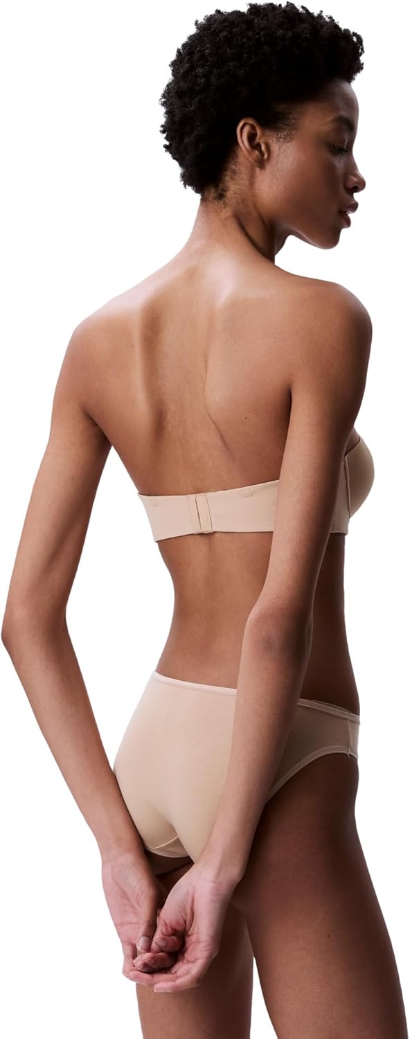 Женский бюстгальтер-трансформер без бретелек Calvin Klein Perfectly Fit Push Up, Bare 265 — фото 2