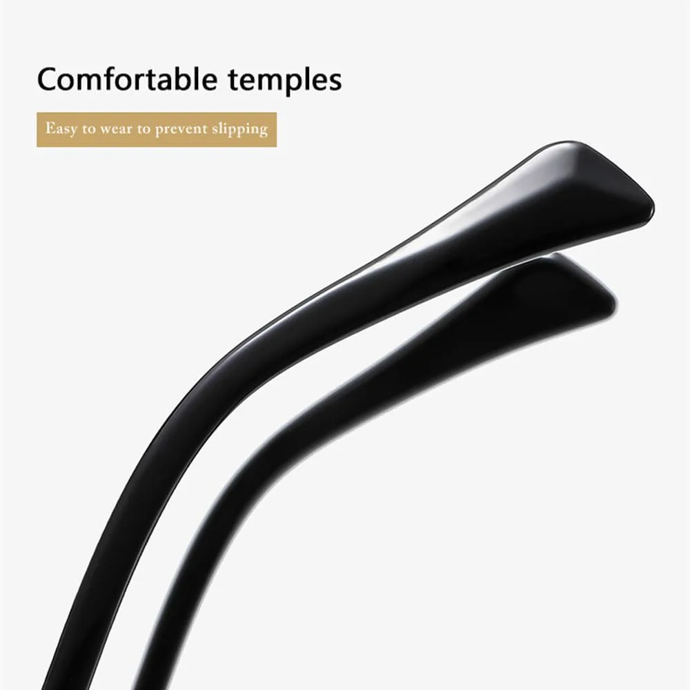 

Мужские солнцезащитные очки в стиле ретро, ​​минималистичные, для активного отдыха, с защитой от УФ-излучения, женские с двойным острием HVTVTLA, Balck Blue