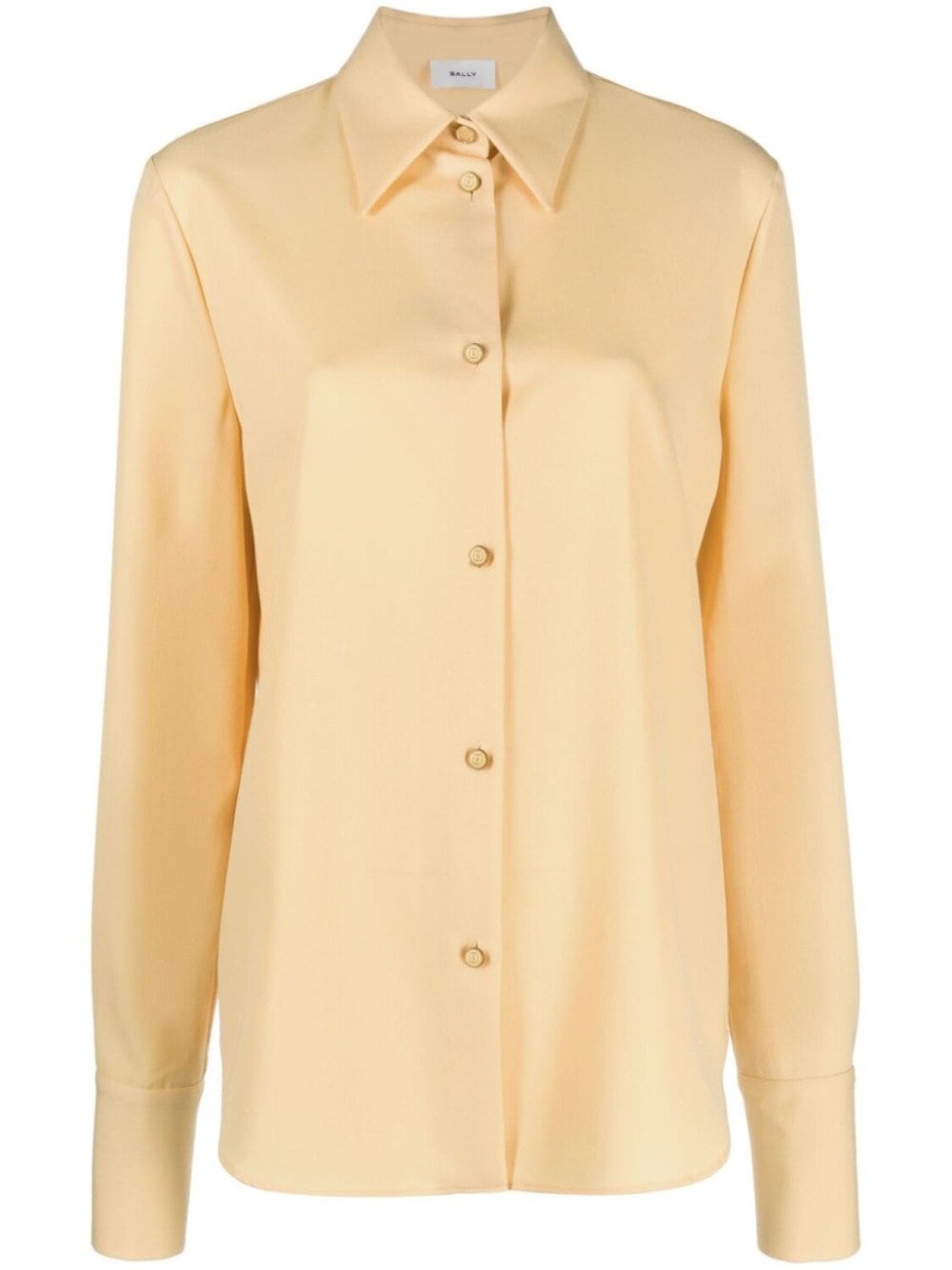 

Bally long-sleeve piqué shirt, нейтральный цвет