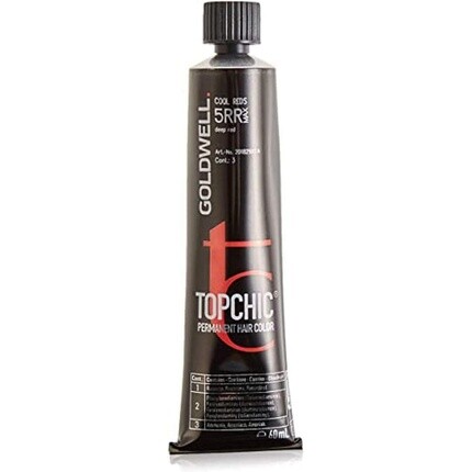 

Стойкая краска для волос Topchic Tb 5Rr Темно-красный 60 мл, Goldwell