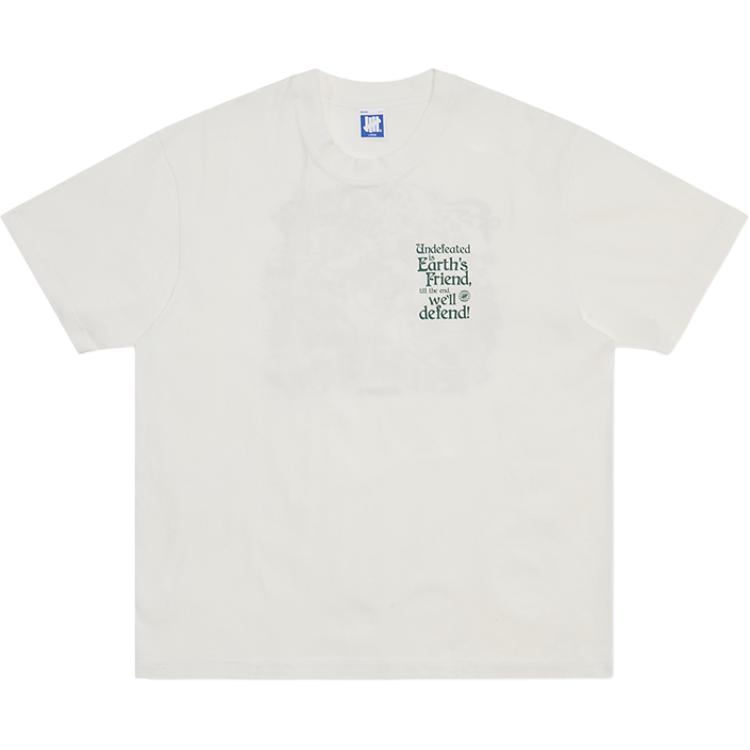 

Футболка женская с круглым вырезом, умеренно прямого кроя UNDEFEATED, белый