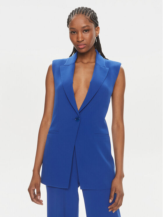 

Костюмный жилет regular fit Patrizia Pepe, синий