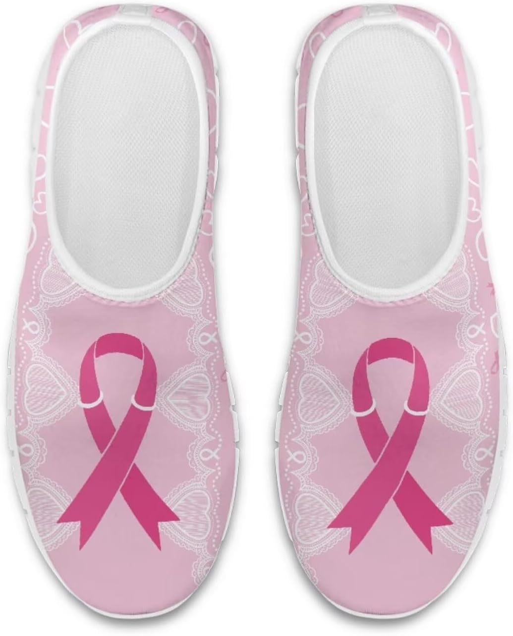 

Кроссовки Belidome для женщин и мужчин, взрослые теннисные, слипоны, повседневные, легкие тренировочные, Breast Cancer