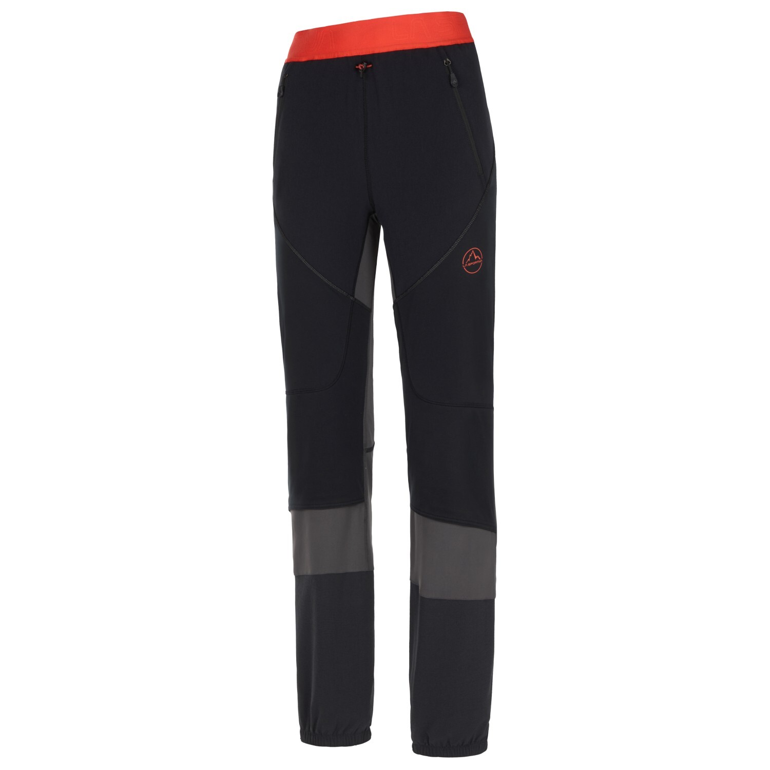 

Лыжные туристические брюки La Sportiva Kyril Pant, цвет Black/Cherry Tomato