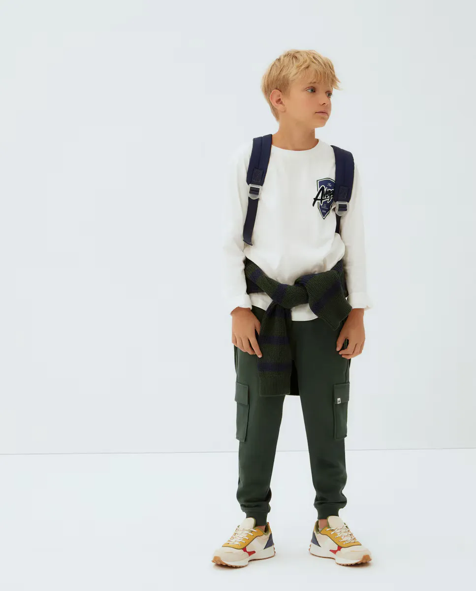 

Футболка с длинными рукавами для мальчика «Мстители» Kids El Corte Inglés, белый