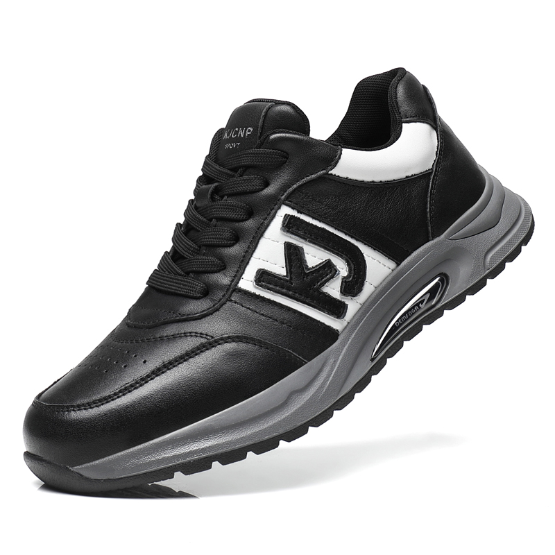 

Мужские черные повседневные туфли Low Top KJ-922 Black со скрытой платформой, цвет KJ-922 Black Hidden Wedge