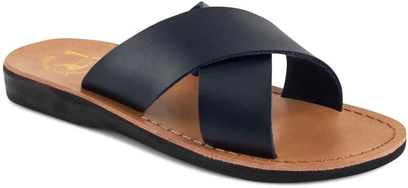 Elan Vegan - сандалии из альтернативы коже - мужские сандалии Jerusalem Sandals, синий