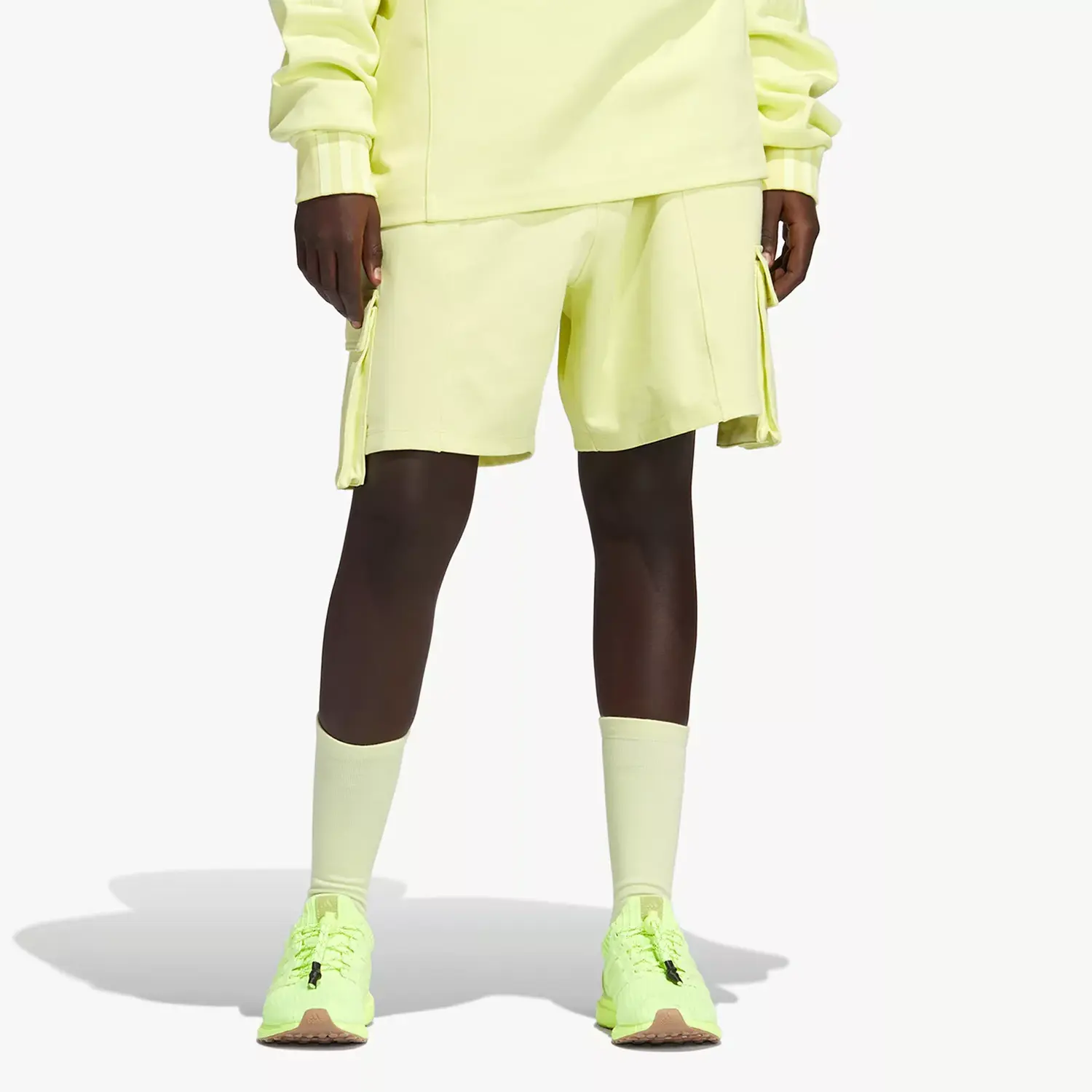 Adidas Шорты Ivy Park унисекс желтый оттенок — фото 4