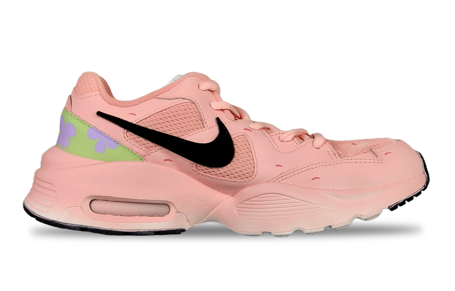 

Кроссовки Air Max Fusion женские с низким верхом розовые/желтые Nike