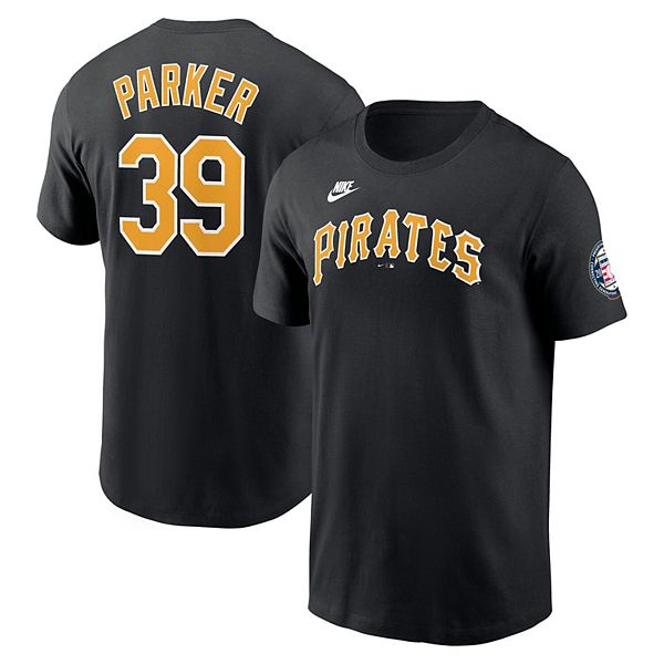 

Футболка мужская dave parker black pittsburgh pirates 2025 national baseball hall of fame name & number Nike