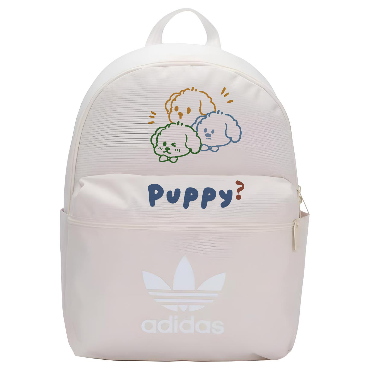 

Adidas Originals Тканевый рюкзак унисекс белый, 3-Pack Puppy