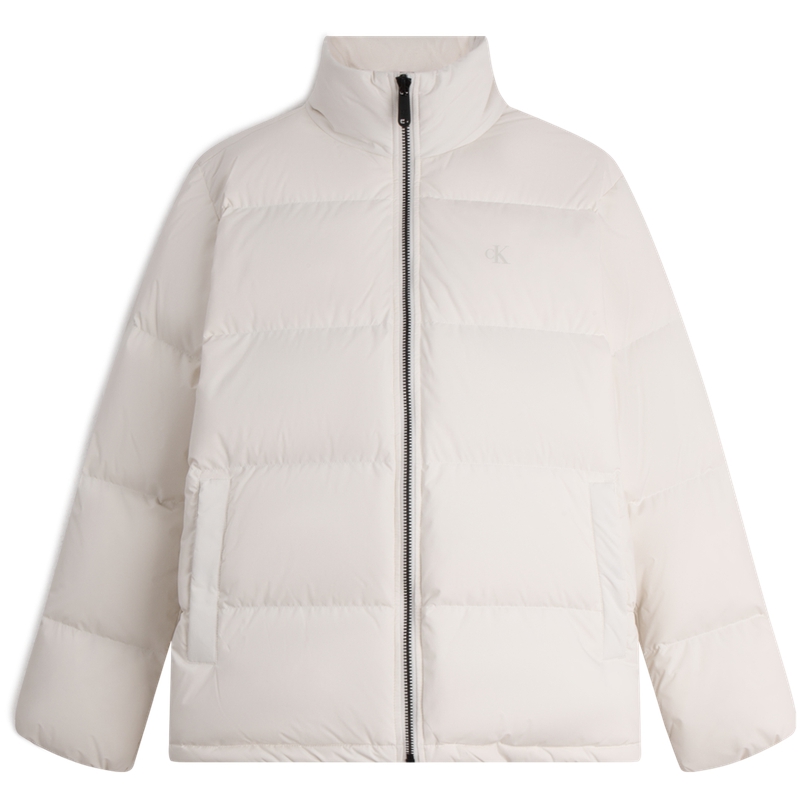 

Calvin Klein Мужская пуховая куртка, YBI-Ivory