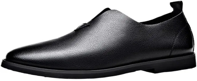 Лоферы мужские кожаные Loafers Black DHFIRUFSHLO