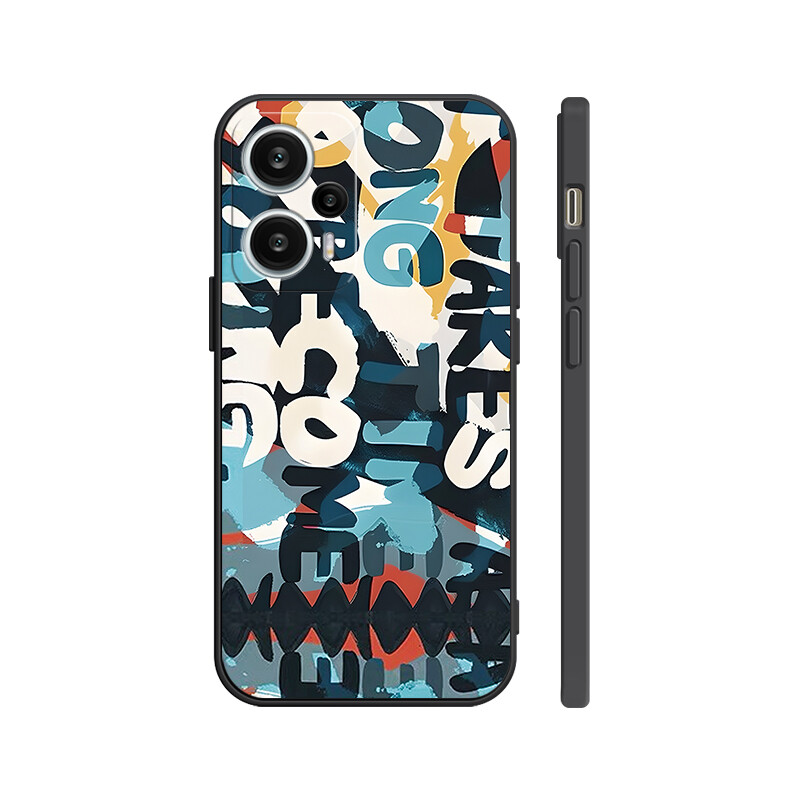 

Чехол для телефона с камнями Stones, Rubik's Cube texture black - DWSTSMF019