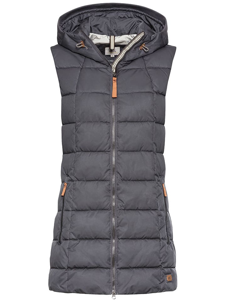 

Camel Active Стеганый жилет темно-синего цвета