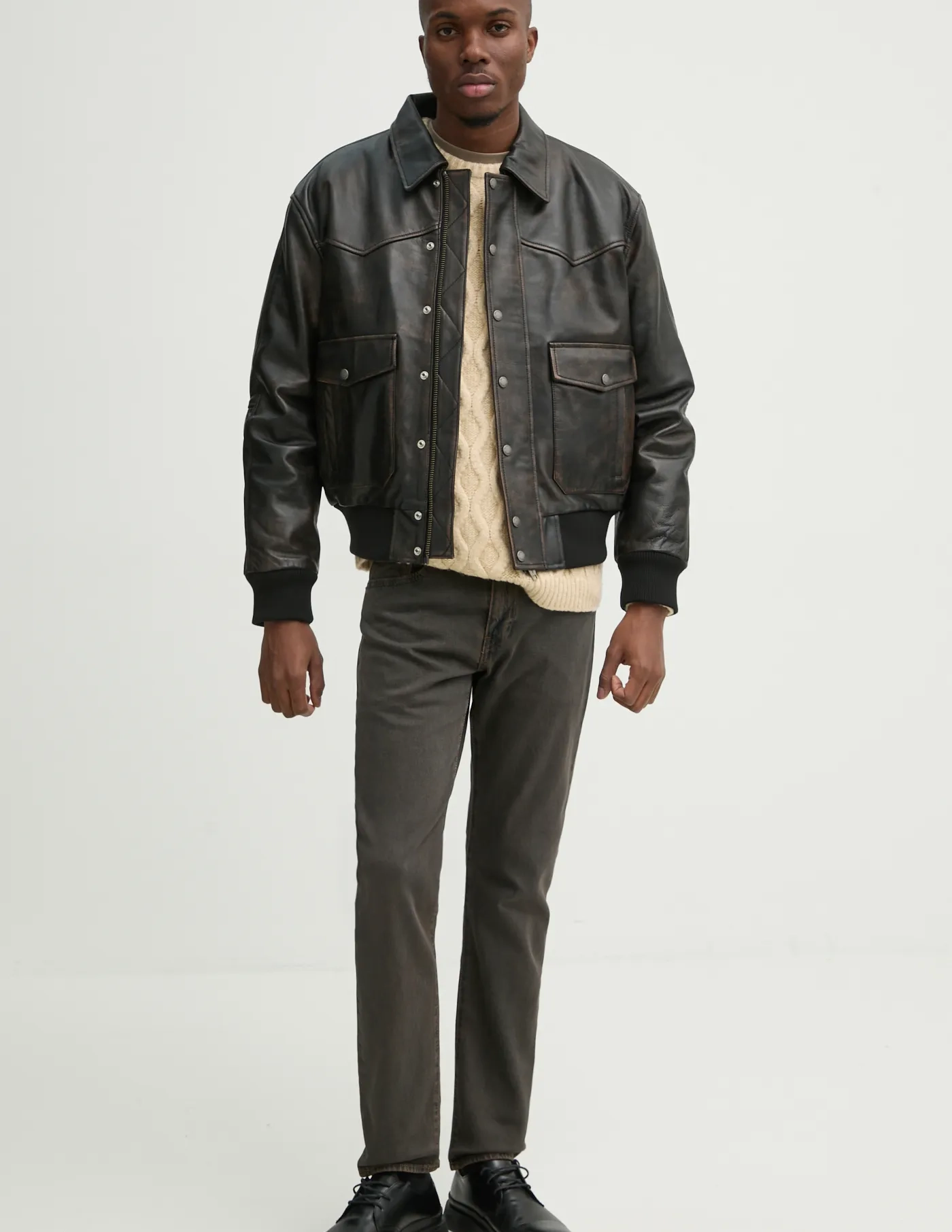 

Джинсы 502 TAPER Levi's, коричневый